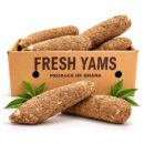 Fresh white yam 20kg