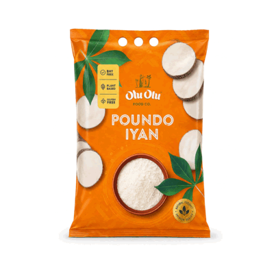 Olu Olu Poundo Iyan 1.2kg, 4kg